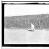An old time canoe, served as a ferry across Nass 9//7/1918