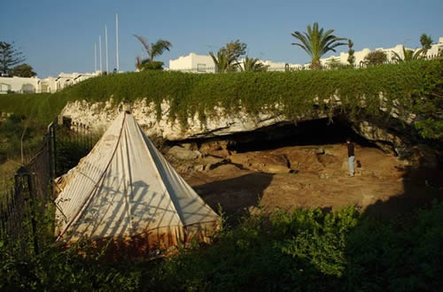 View of Smugglers' Cave