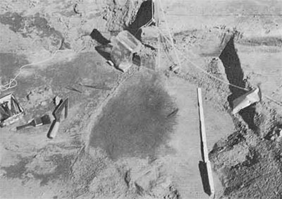 Photo of excavation site.