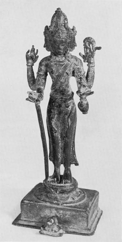 Javanese bronze Brahma. Tenth or Eleventh century
