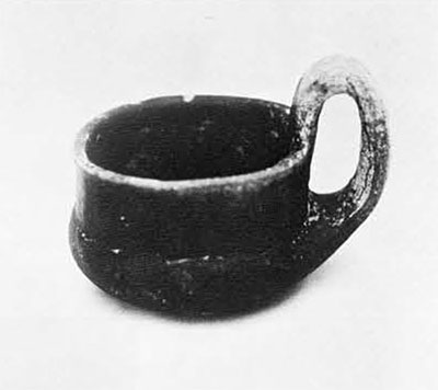 Iron Age cup. 1,00 B.C.