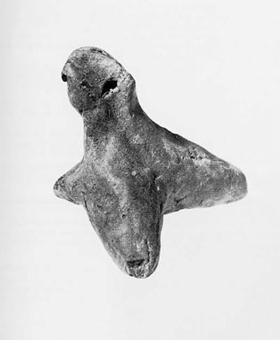 Tell Aswad, female figurine.