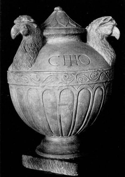 Marble Griffin Cauldron, late Augustan-early Tiberian period.Museum Object Number: MS3348