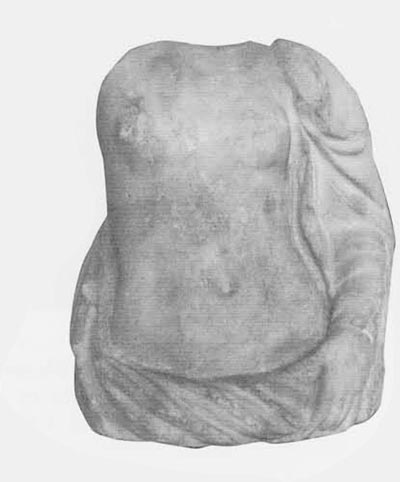 Fig. 16. Torso of Marble Statuette protraying Aphrodite/Venus, 2nd-1st century BC.Museum Object Number: MS3474