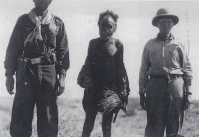 Billy Dunn, Japatu, and Frank Reeves in 1948.