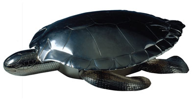 Sea turtle shaped tureen.
