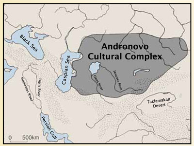 Andronovo-cultural-complex-map
