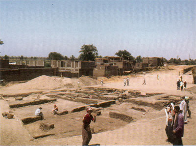 Excavations in the mayoral residence, South Abydos