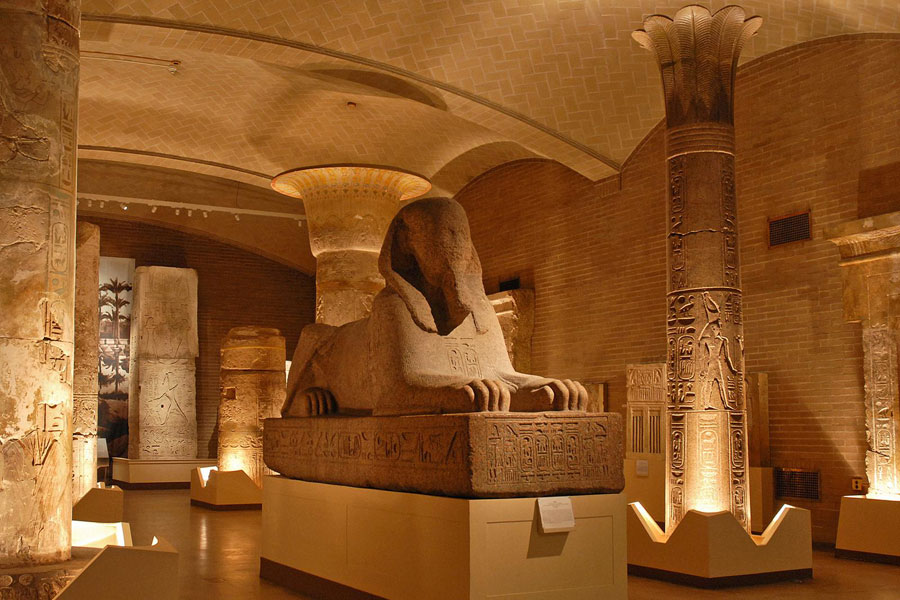 The Granite Sphinx of Ramesses II  Museum Object Number: E12326