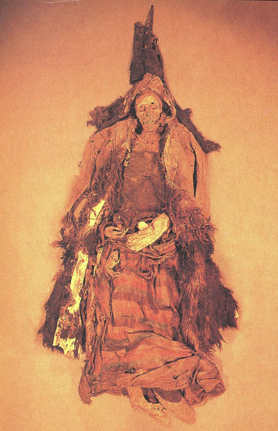 A Witch of Subeshi in well preserved clothing.