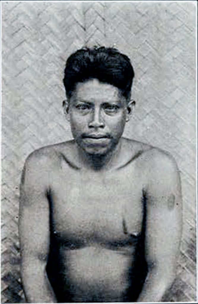 Portrait of the Apiaca Chief shirtless