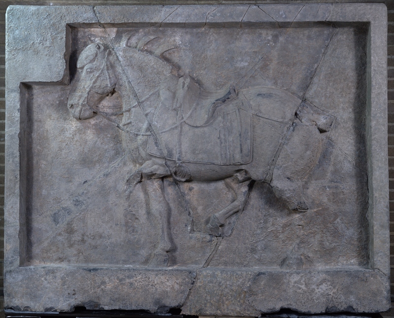 Relief of a horse.