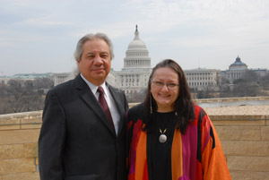 John Echohawk and Suzan Harjo 2011