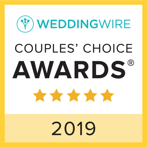 WeddingWire's Couples' Choice Award 2019