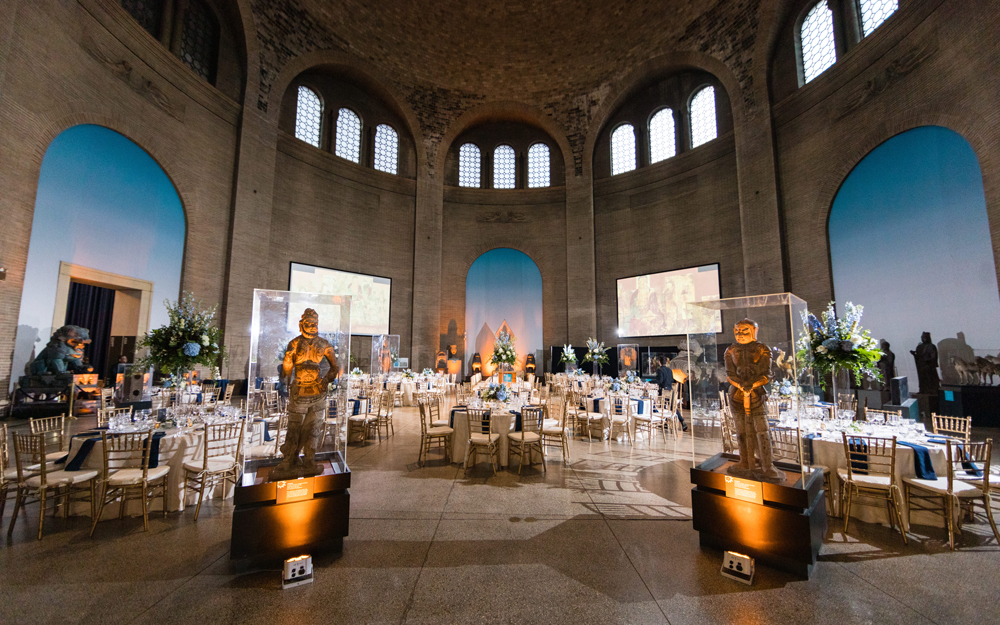 Rotunda Reception Scene.