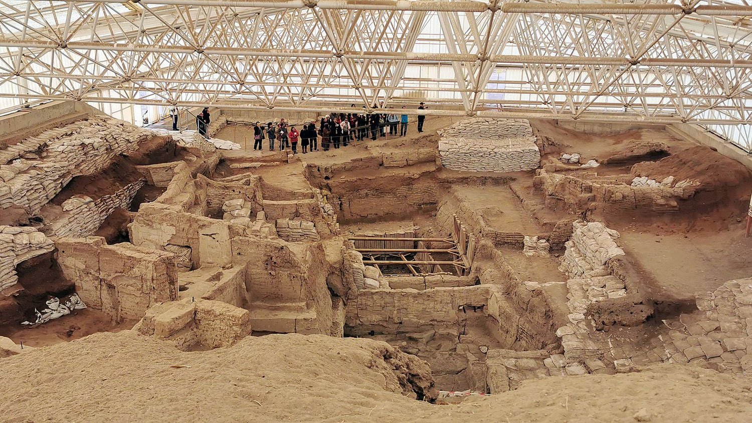 An excavation site in Anatolia.