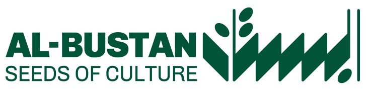Al-Bustan Seeds of Culture logo.