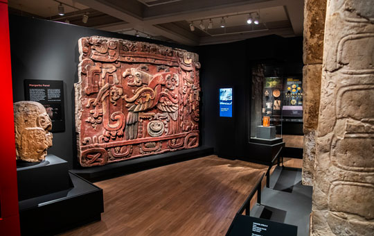The Margarita Panel in the Mexico and Central America Gallery.
