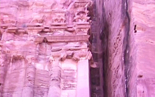 Sidewalls of Corinthian tomb.