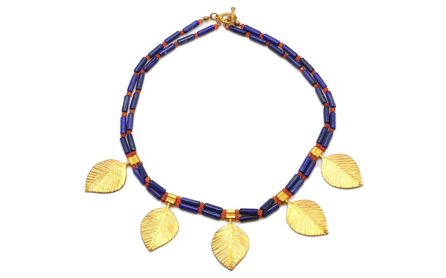 Puabi necklace from the Museum shop.