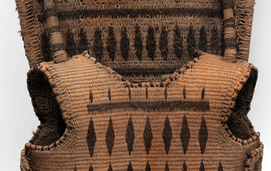 Armor made of woven coconut fibers.
