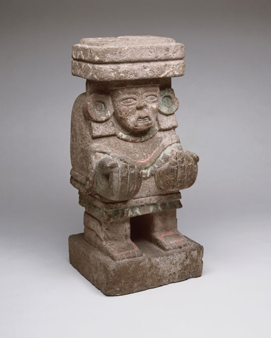 Teotihuacan water goddess statue