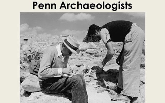penn archaeologists digging in Rome