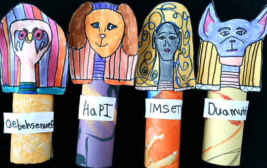 An image of the activity Create Your Own Canopic Jars