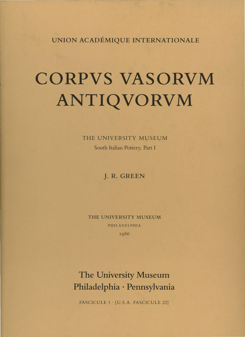 Corpus Vasorum Antiquorum, fasc. 1