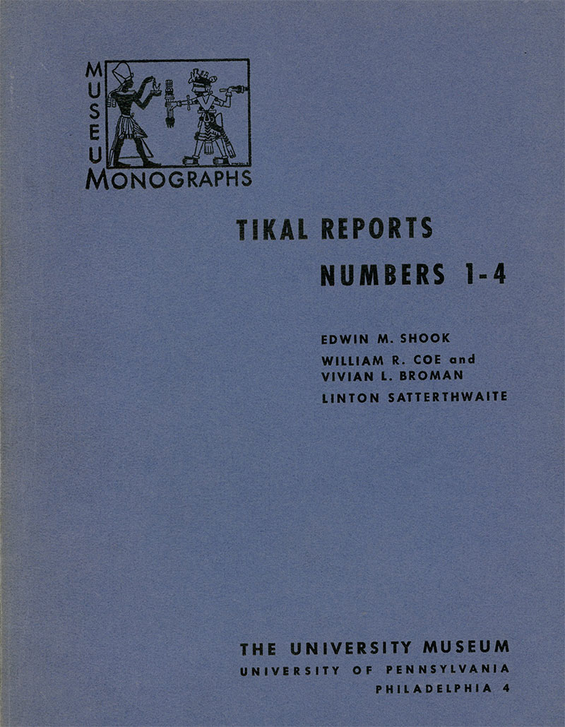 Tikal Report 1–4. No. 1