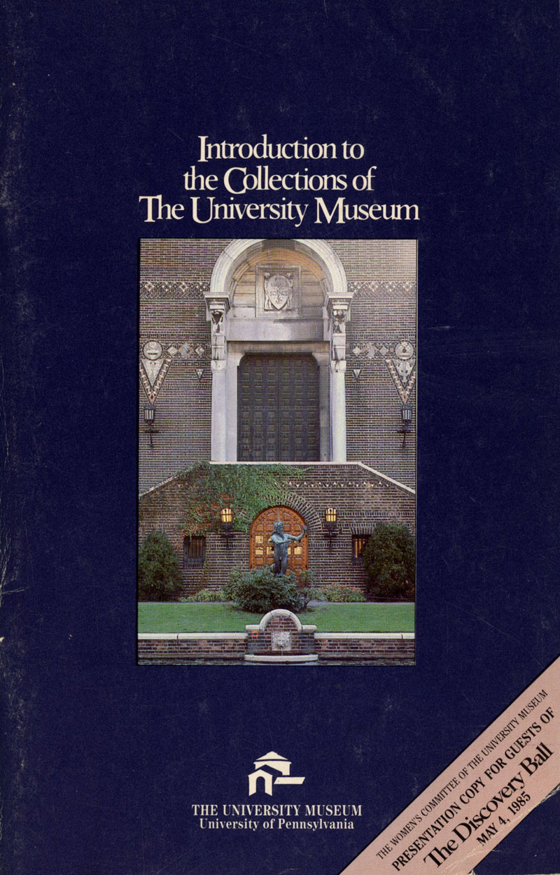 Introduction to the Collections of the University Museum