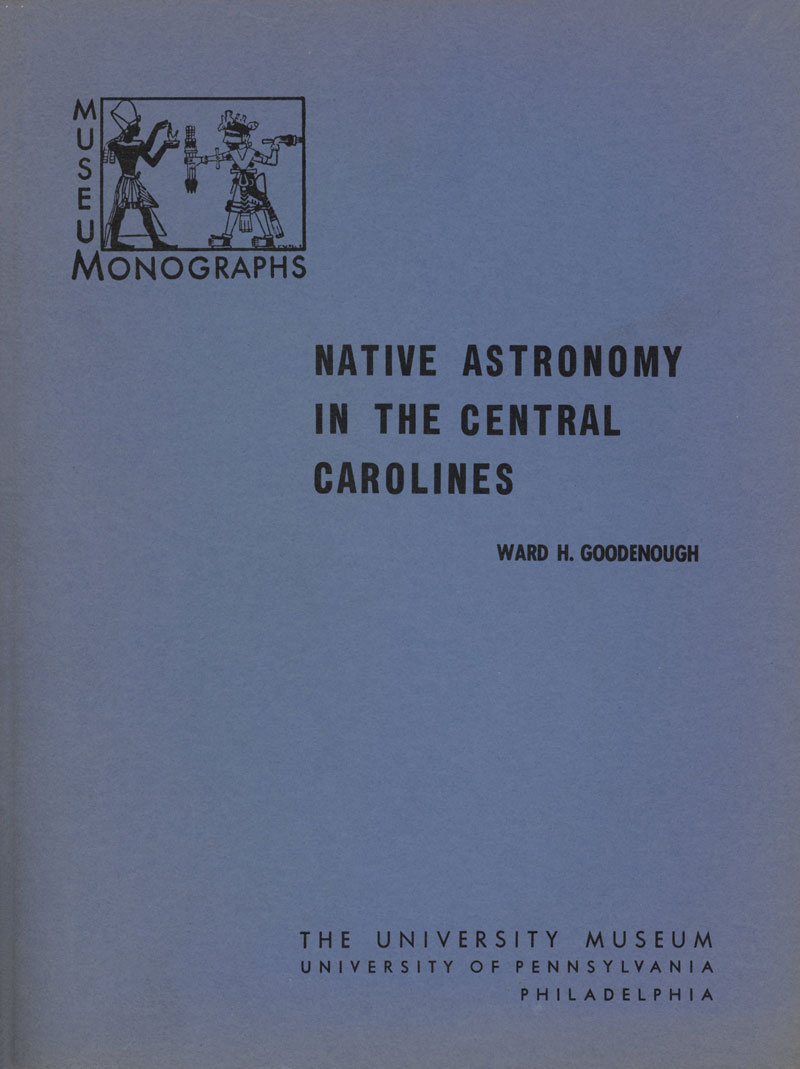 Native Astronomy in the Central Carolines