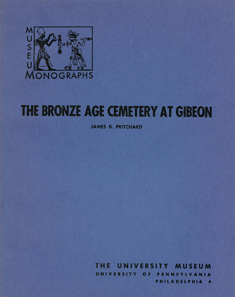 The Bronze Age Cemetery at Gibeon