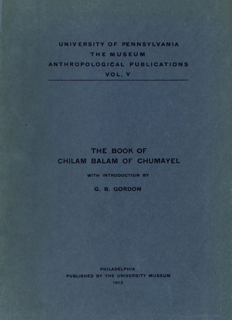 The Book of Chilam Balam