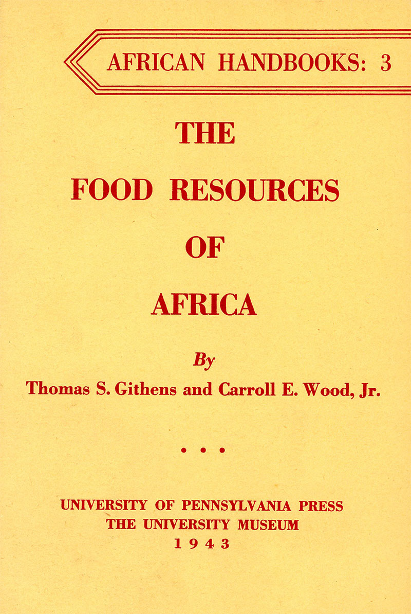The Food Resources of Africa