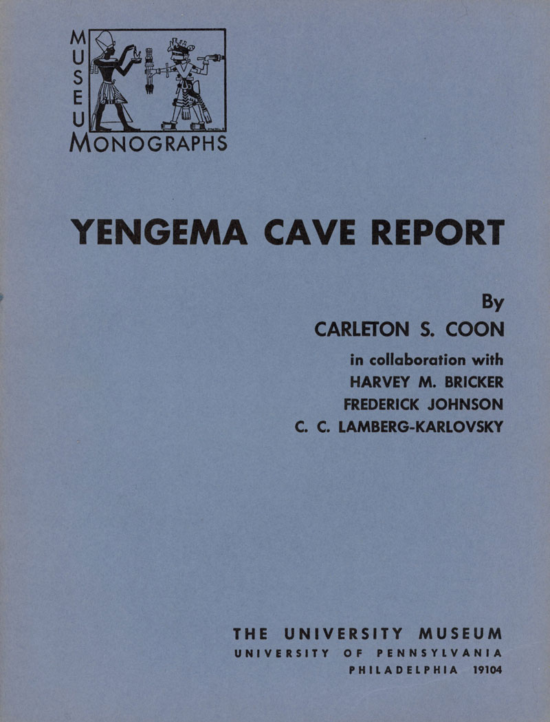 Yengema Cave Report