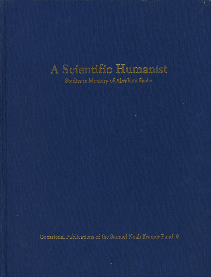 A Scientific Humanist