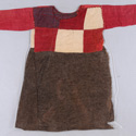 Pullover skirted dress, ca. 5th-3rd century BCE.  Excavated from Tomb No. 55 of Cemetery No. 1, Zaghunluq, Charchan, Xinjiang Uygur Autonomous Region, China. © Xinjiang Uygur Autonomous Region Museum.