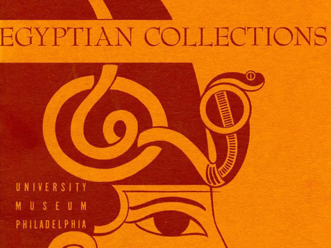 Egyptian collections catalogue cover.