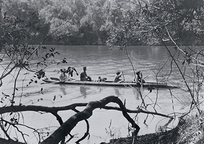 Photo of boat on river