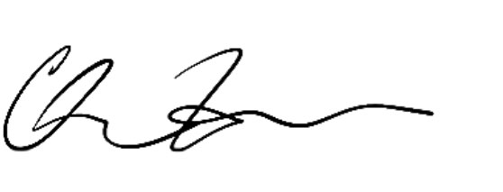 Christopher Woods signature.