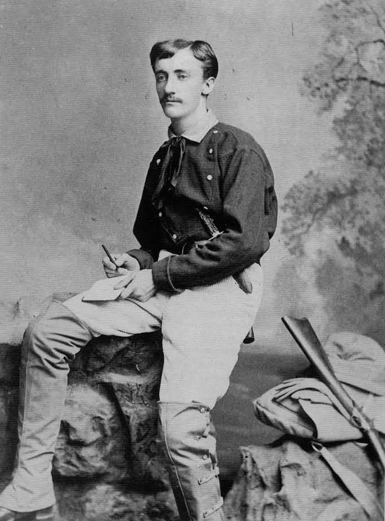 Portrait of Frank Cushing.