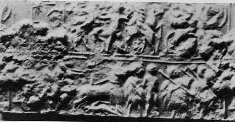 Cylinder seal impression.