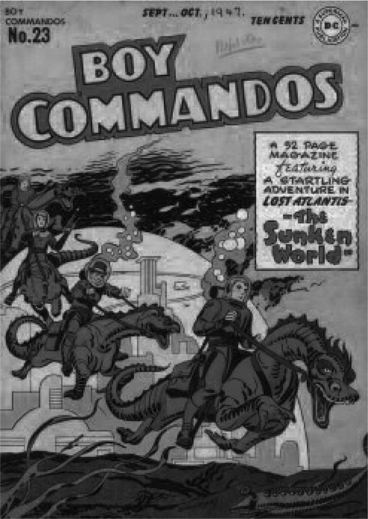 Boy Commandoes cover.