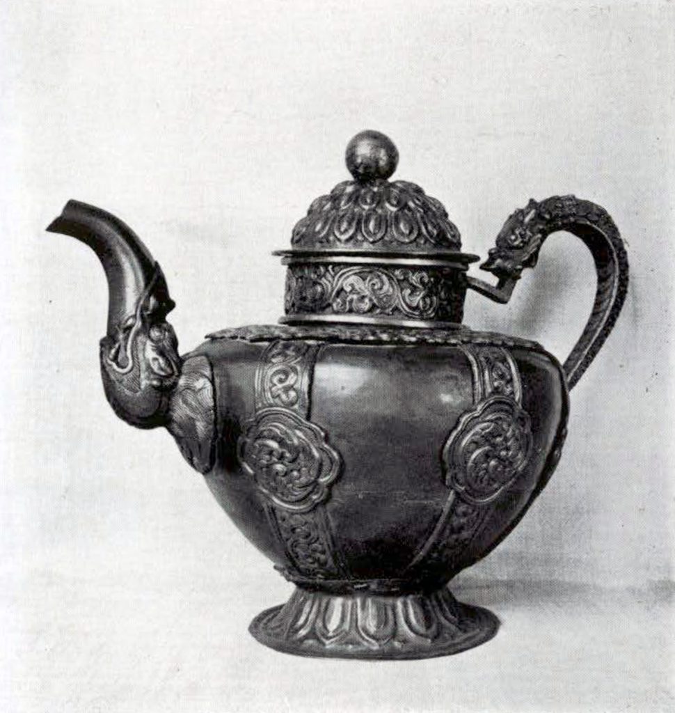Teapot with naga handle
