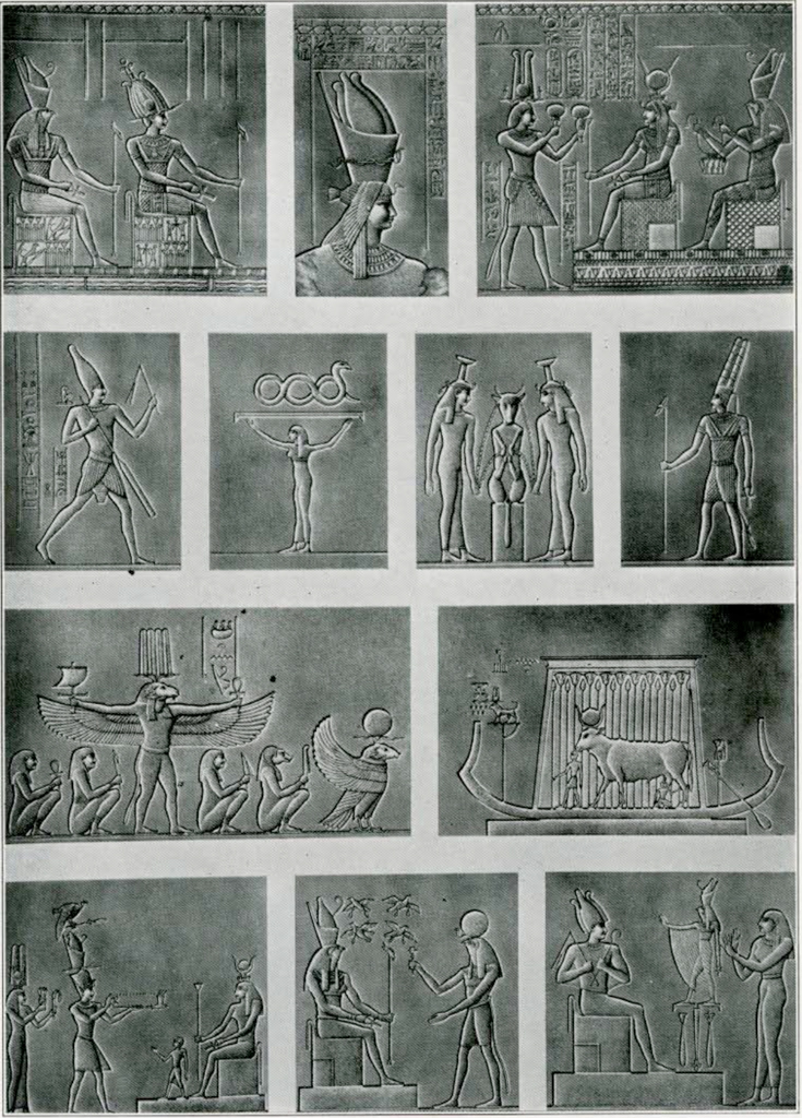 Several plates from Napoleons Egypt showing various scenes