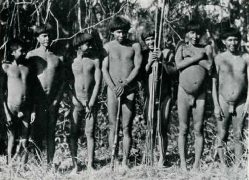 A group of men and boys standing together