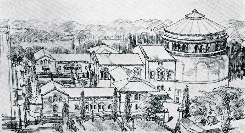 Drawing of the University Museum as it will look